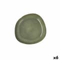 Miniatyrbild 2 av 4: Djup tallrik Bidasoa Ikonic Ceramic Green (20,5 x 19,5 cm) (Pack 6x)