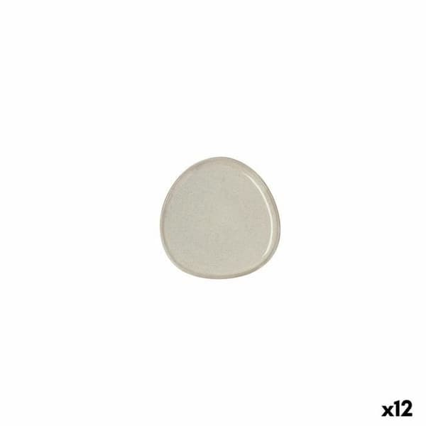 Bidasoa Ikonic keramisk vit mattallrik (11 x 11 cm) (Pack 12x)