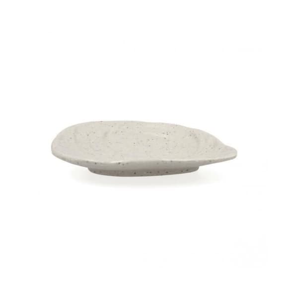Platt tallrik Bidasoa Ikonic Grey Plastic (16 x 12,7 x 2,3 cm) (Pack 12x)