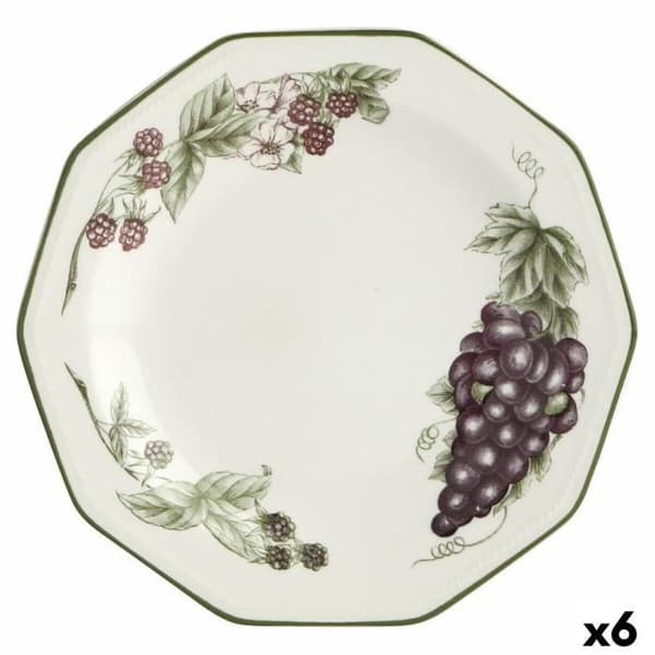 Churchill viktoriansk desserttallrik i keramik (Ø 20,5 cm) (6 enheter)