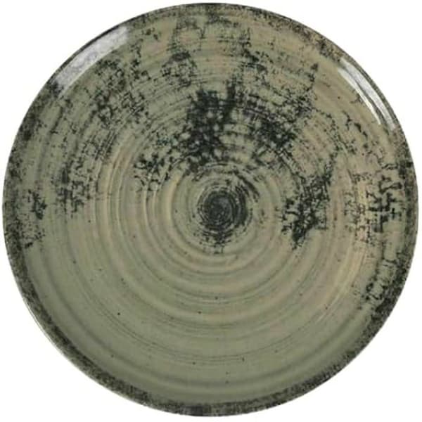 Middagstallrik - La Mediterránea - Aspe modell - Grön - 12 enheter - Ø 26 cm