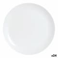 Miniatyrbild 1 av 3: Luminarc Diwali mattallrik i vit glas (25 cm) (24 enheter)