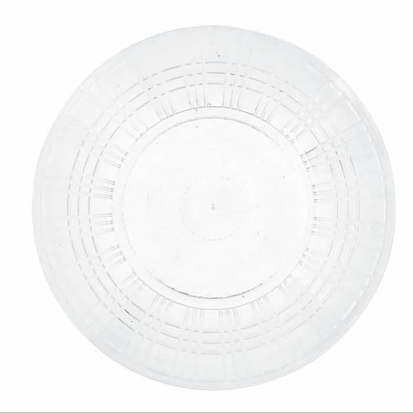 Quid Viba Transparent Plast Middagstallrik 26 cm Ø 26 cm (12 enheter) (Pack 12x)