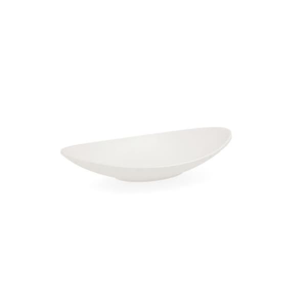 Quid Select Deep Plate Avlång Vit Plast 18 x 10,5 x 3 cm (12 enheter)