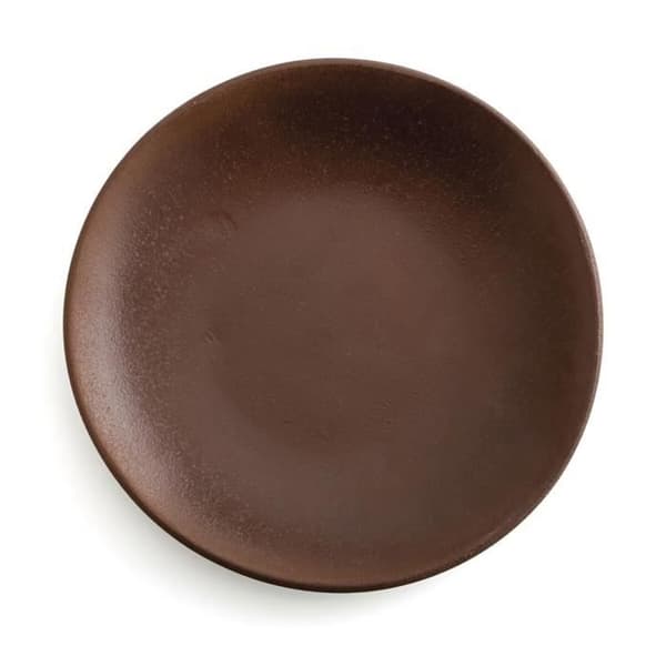 Anaflor lergods brun keramisk tallrik (Ø 29 cm) (8 enheter)