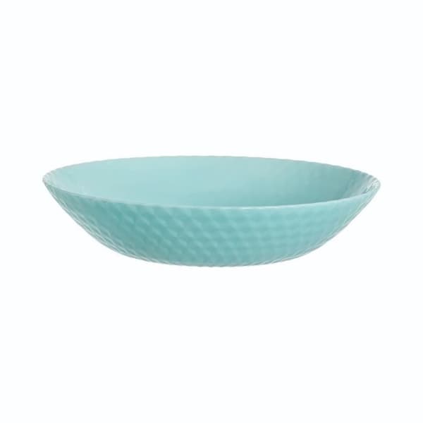 Djup tallrik - Luminarc - Tofs - Turkos - Härdat glas - 20 cm