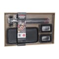 Pikkukuva 4 / 4: Sushisetti DKD Home Decor Musta Bambu Kivitavara (31,3 x 19,3 x 2,7 cm)
