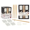 Pikkukuva 3 / 5: Sushisetti Kinvara 1249SJ4111 Valkoinen Bambu Posliini (12 Kappaletta) (6 osaa)