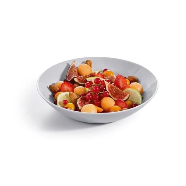 Luminarc Diwali Deep Plate Grey Granit Härdat glas (20 cm) (24 enheter)