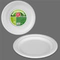 Miniatyrbilde 2 av 2: Platesett Best Products Green Sukkerrør Ø 25 cm Biologisk nedbrytbart Engangsbruk 25 enheter