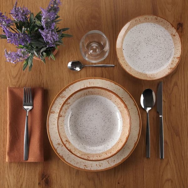 Spisestel Versa Brun Porcelæn 18 Dele