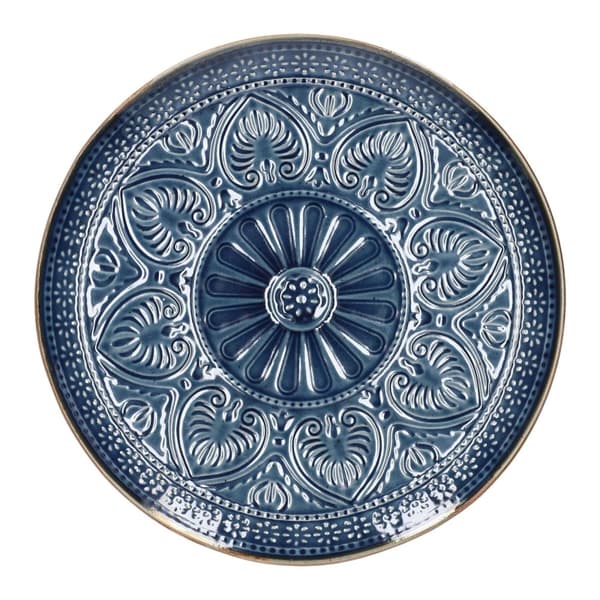 Tallrik | INDIEN | marinblå servis | 27 cm | 974919
