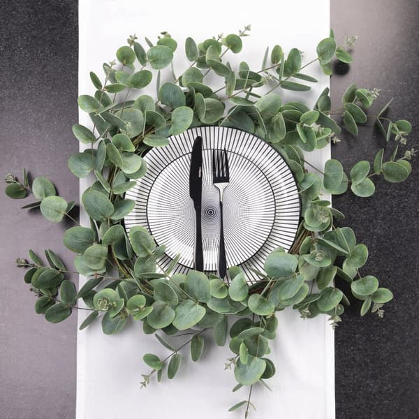 Plade | NAVIA | middag sort | 27 cm | 976883