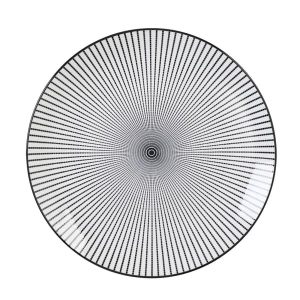 Plade | NAVIA | middag sort | 27 cm | 976883
