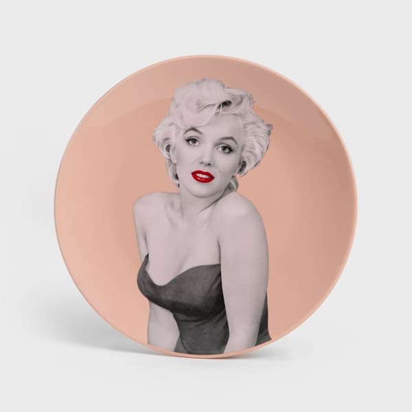 Lauta | MONROE LOVE | jälkiruoka Marilyn pinkin kuvalla | 19cm | 726873