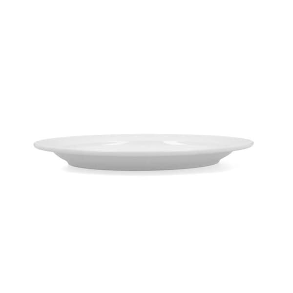 Bidasoa Glacial vit keramisk mattallrik (24 cm) (pack 6x)
