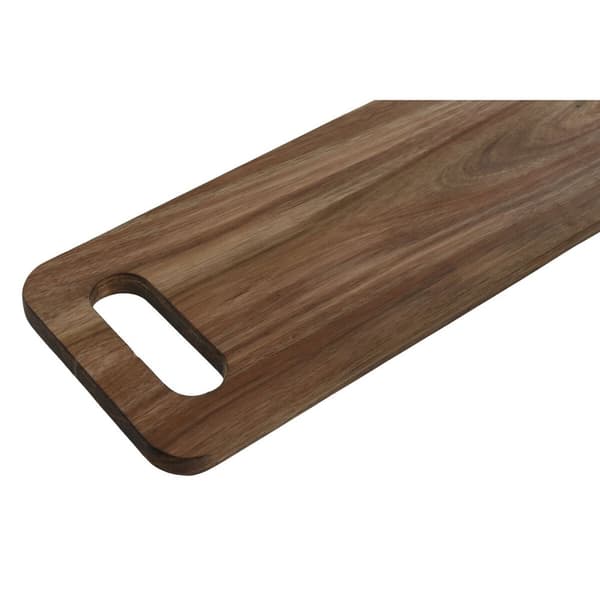 Serveringsbräda Home ESPRIT Naturell 60,5 x 20,7 x 1,8 cm