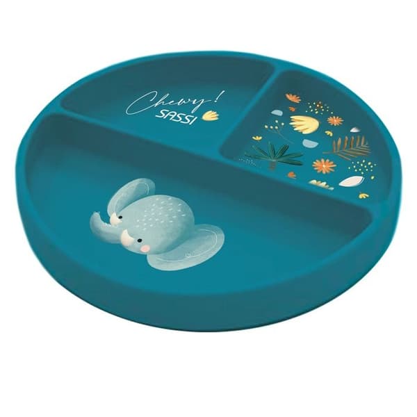 Sassi Junior - Silikonfat Chewy elefanten