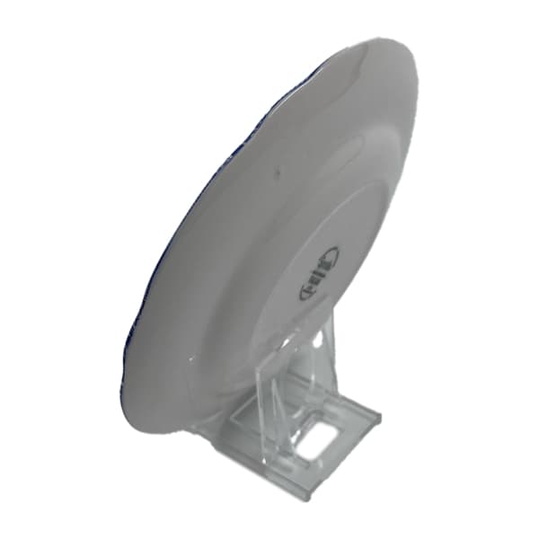 Plate stand H 5.5cm Plastic, Clear - Display