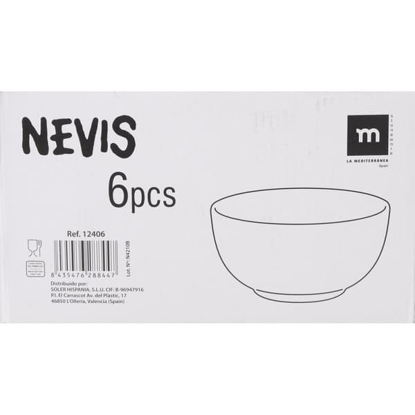 Skål La Mediterránea 480 ml (24 enheter)