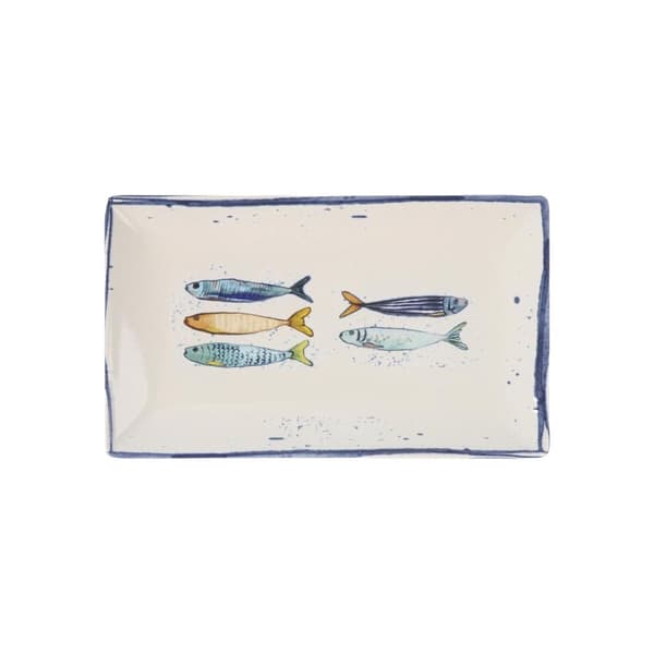 Servingsfat La Mediterránea Peixe Rektangulär Fiskar 25,3 x 15 x 2 cm (18 antal)
