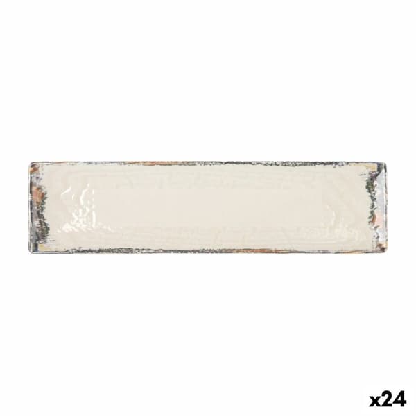Servingsfat La Mediterránea Albus Rektangulär 30 x 8 x 2 cm (24 antal)