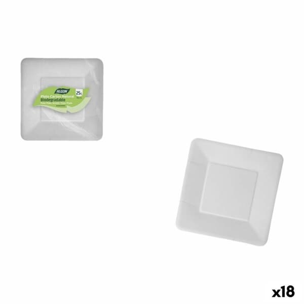 Tallriksset Algon 18 cm 25 Delar (18 antal)