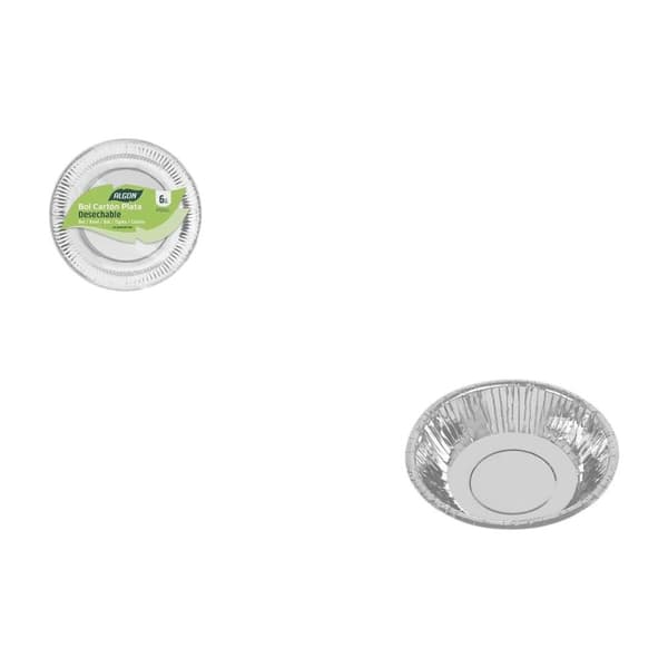 Tallriksset Algon Silvrig 450 ml 6 Delar (18 antal)