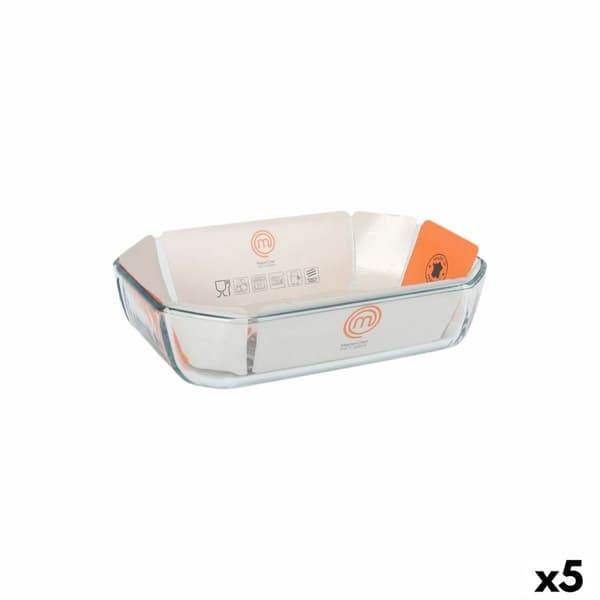 Køkkenspringvand MasterChef Rektangulær 2,2 L 27 x 18 cm (5 enheder)