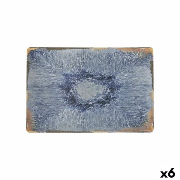 Vuoka La Mediterránea Aelia Suorakulmainen 30 x 20 x 2,5 cm (6 osaa)
