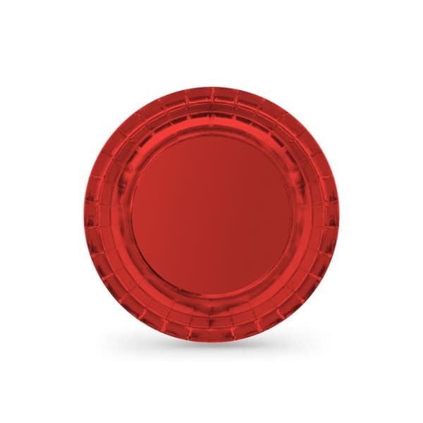 Tallriksset Algon Röd 20 cm 10 Delar (18 antal)