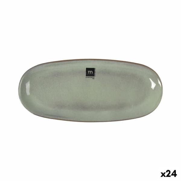 Køkkenspringvand La Mediterránea Macarella green Oval 29 x 13,5 x 2,4 cm (24 enheder)