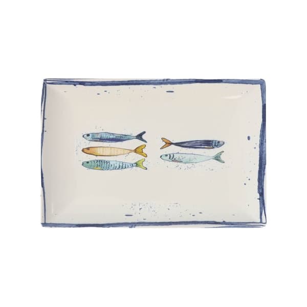 Køkkenspringvand La Mediterránea Peixe Rektangulær Fisk 30 x 20 x 2,5 cm (6 enheder)