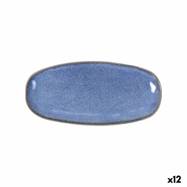 Servingsfat La Mediterránea Macarella blue Avlång 33 x 14,8 x 2,7 cm (12 antal)