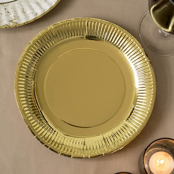 Tallriksset Algon Gyllene 23 cm 10 Delar (18 antal)