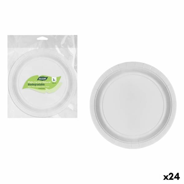 Lautassetti Algon 28 cm 3 Kappaletta (24 osaa)