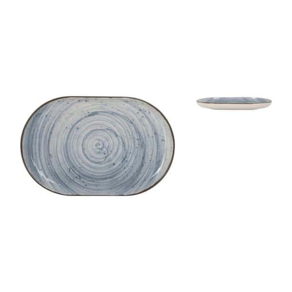 Serveringsfat La Mediterránea Anllo Oval 20 x 13 x 2 cm (24 enheter)