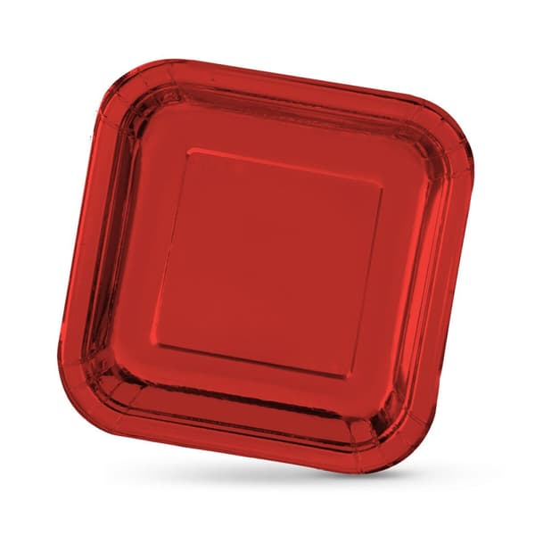 Platesett Algon Rød 26 cm 3 Deler (18 enheter)