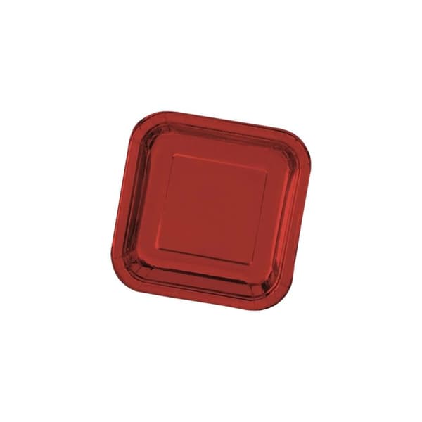 Platesett Algon Rød 26 cm 3 Deler (18 enheter)