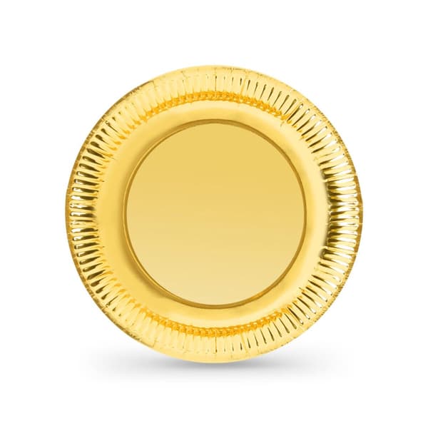 Platesett Algon Gyllen 23 cm 10 Deler (18 enheter)
