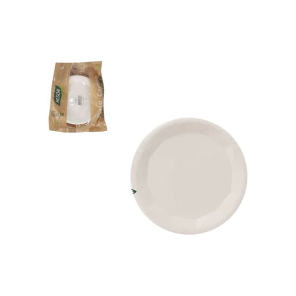 Tallriksset Algon Vit 17 cm 10 Delar (24 antal)