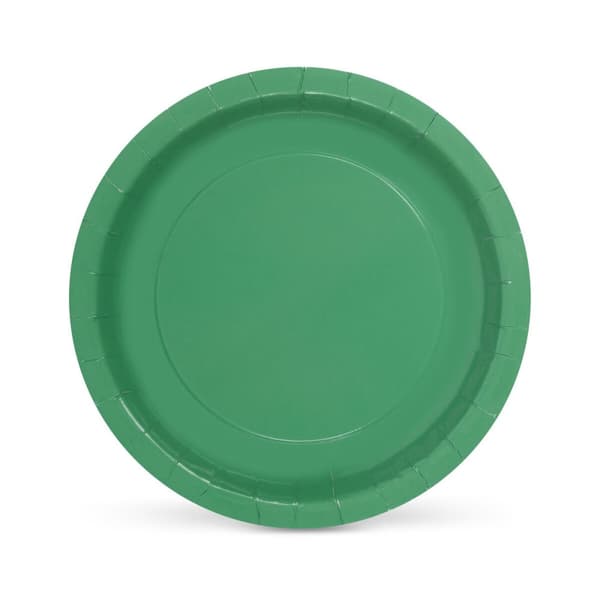 Tallriksset Algon Grön 20 cm 10 Delar (24 antal)