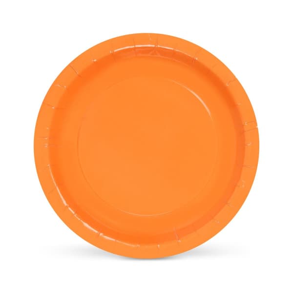 Lautassetti Algon Oranssi 20 cm 10 Kappaletta (24 osaa)