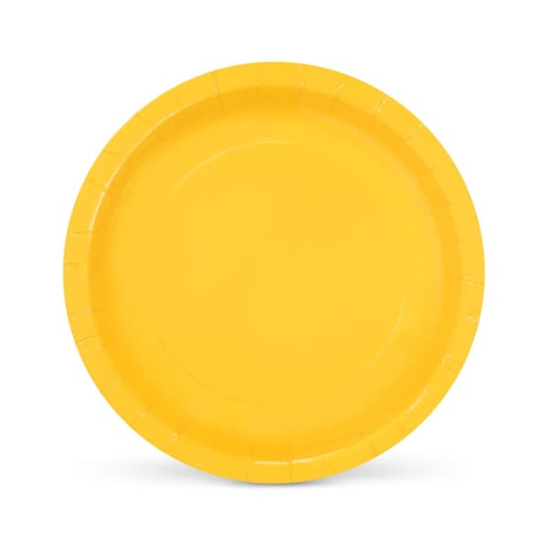 Tallriksset Algon Gul 20 cm 10 Delar (24 antal)