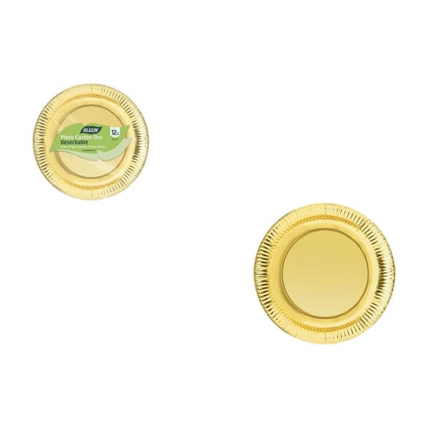 Tallriksset Algon Gyllene 18 cm 12 Delar (18 antal)