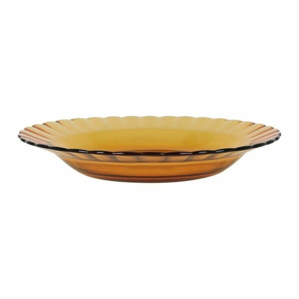 Dyb tallerken Duralex Picardie Krystal Rav Ø 23 cm (48 enheder)