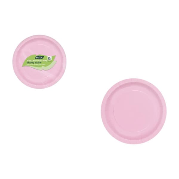 plade Algon Pink 20 cm 10 Dele (24 enheder)