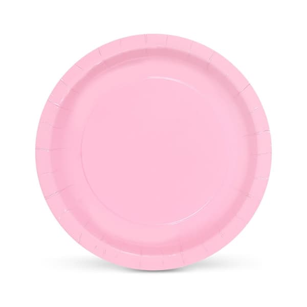 plade Algon Pink 20 cm 10 Dele (24 enheder)