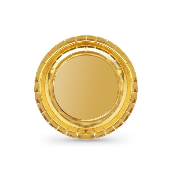 Platesett Algon Gyllen 20 cm 10 Deler (18 enheter)