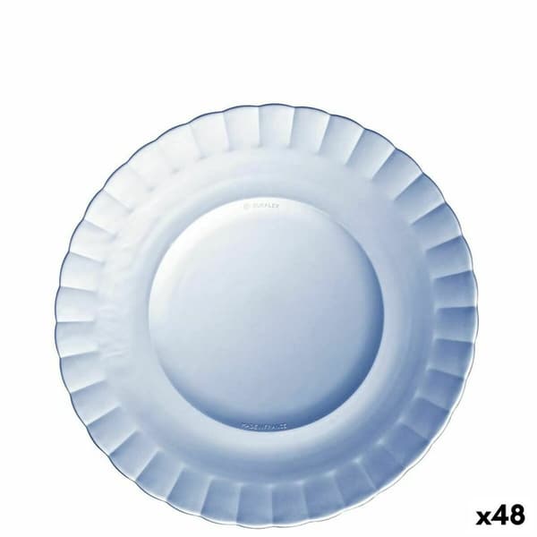 Flat tallerken Duralex Picardie Blå Ø 23 cm (48 enheter)